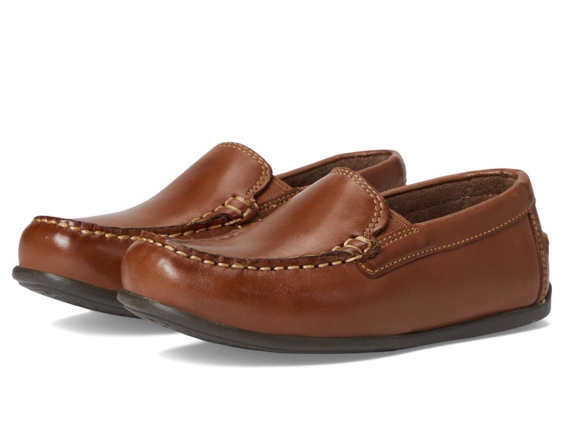 Florsheim Jasper Venetian Jr Boys' Toddler-Youth Slip On, 6 M US Big Kid, Cognac - Image 1
